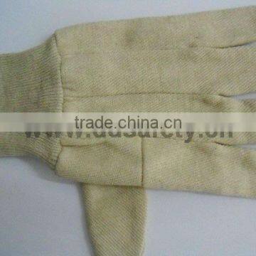 DDSAFETY 2017 Hot Sale Cotton Working Glove Canvas Gloves With Knit Wrist photo-4