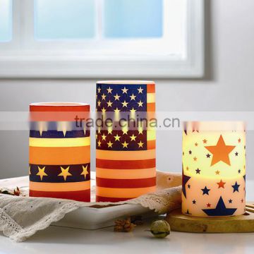 Indoor Decorative LED Candles Flameless LED American Style Candles