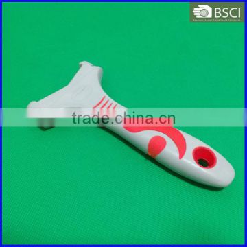 Solid PP+TPR Double Colors Paint Brush Plastic Handle