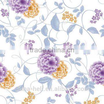 Plastic PEVA Tablecloth King Floral New Design 2016