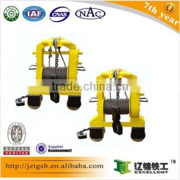 High efficient rail tack railroad material carrier