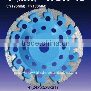 "T" Shape Professional Welding Diamond Cup Wheel