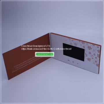 Promotional TFT Screen 4.3 Inch Lcd Video Greeting Card, Video Brochure photo-3