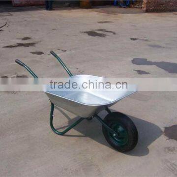 Solid Wheel Aluminum Tub Hand Wheel Barrow for Agriculture photo-2