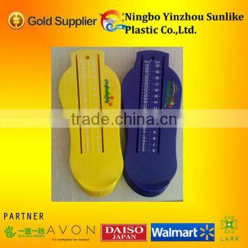 colorful cartoon children foot guage