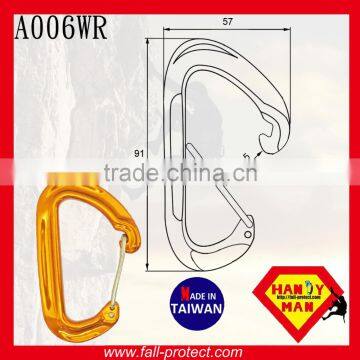 25KN Ultra Light Mountain Climbing Hammock Carabiner Made Of Aluminum photo-3