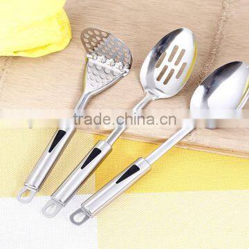 Kitchen Cooking Tools Stainless Steel Spoon Short Handle Spoon photo-5