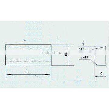 Cutter With Cutting Edges on Three Faces,type Groove Cutter Cutter and Floating Boring Tool