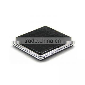 2017 High Quality Pocket Leather Metal 20 Cigarette Box Case photo-2