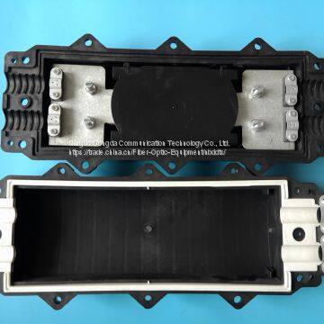 Optical fiber splicing box