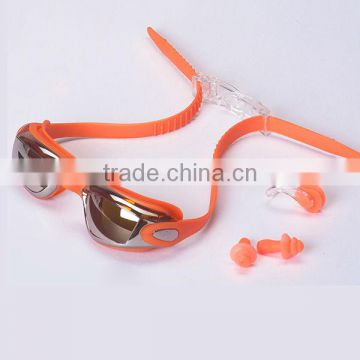 With Logo Printed Promotional kids Swimming Set Swimming Goggles Caps accessories