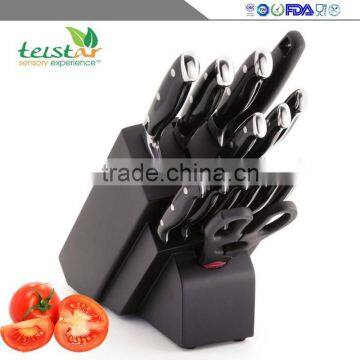 New 2016 Household Stainless Steel Double Steel Kitchen Knife Head 12 PCS photo-2