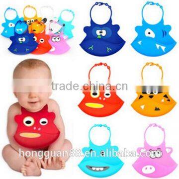 BPA Free Custom Silicone Baby Bibs