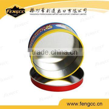 Promotion Customized Size Round Small Metal Tin Box for Candy and Cookies