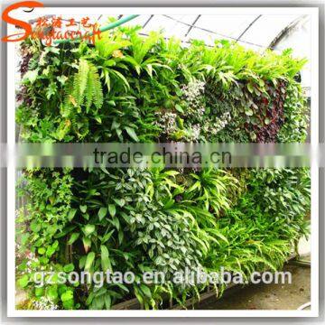 Man-made artificial grass wall plastic artificial plants walls customized artificial grass wall