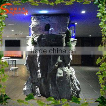 Artificial hall water fountain indoor waterfalls