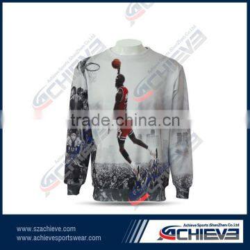 2015 New Products Women custom made Sweatshirt tracksuits sublimated printed pullover sweatsuits