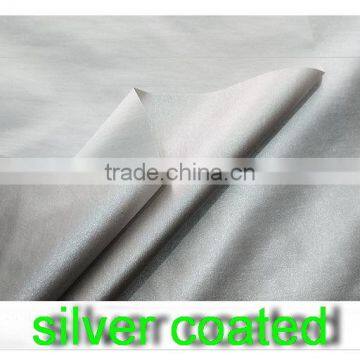Waterproof Fabric for Umbrella,190t Pongee Umbrella Fabric 100% Polyester,silver Coated Fabric photo-2