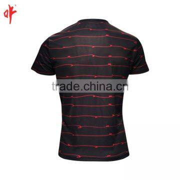 Sublimation Polo Shirt,mens Black T-shirt Printing photo-4