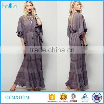 2017 Summer Lace Beach Maxi Kaftan for summer patterns