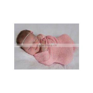 High Quality Wooven Crochet Newborn Baby Photography Props Baby Sleeping Bag photo-4