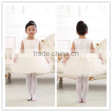 2017 flower fancy dress costumes / latest dress designs for flower girls girl spring flower dress