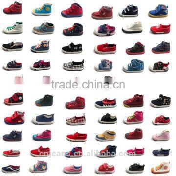 GZY Factory Guangzhou Stock Lot Lovely Breathable Canvas Shoes Kids photo-6