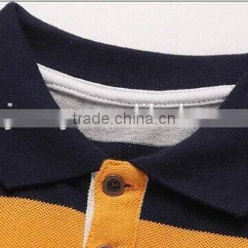Chinese Wholesale High Quality Strip Pique Children Polo Shirts photo-4