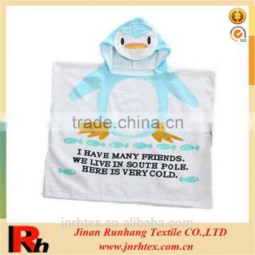 100 Cotton Printed Hooded Towel photo-3