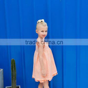 S17622A Flower Girl Dress Patterns Fashion 2017 Sleeveless Dress photo-2