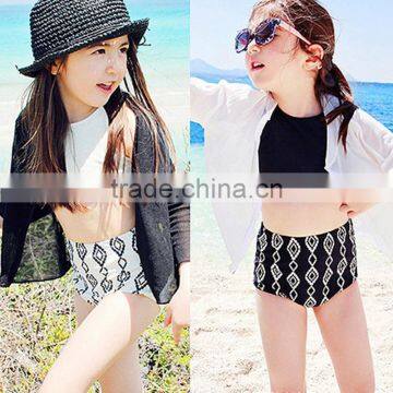 S13717A Korean Fashion Design 2016 Kids Girls Fashion Swimwear photo-4