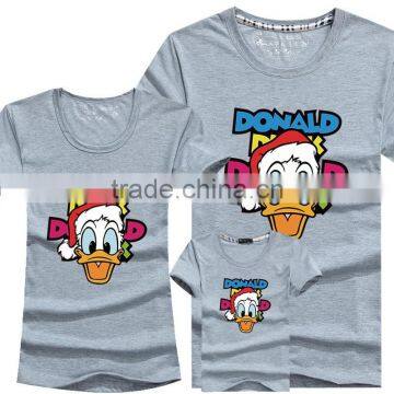 Custom 100% Cotton Family T Shirt Parentage Clothes Wholesale
