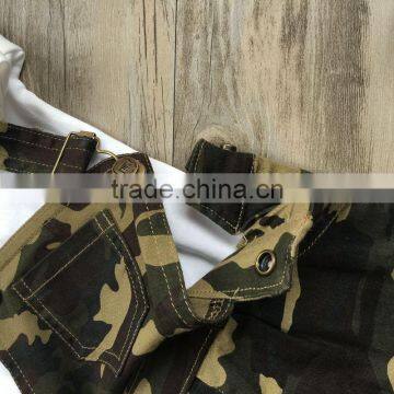 ShiJ Baby Boys and Girls Jumpsuit 2016 Summer Camouflage Kids Clothes photo-4