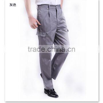 Juqian 2016 Factory Price New Mens Working Uniform Poly Cotton Cheap Cargo Uniform Work Pants With Side Pockets photo-6
