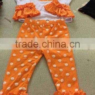 Halloween Pumpkin Outfit Kids Pumpkin Outfits Halloween Boutique Outfits Girls Halloween Sets Girls Halloween Pants Sets photo-2