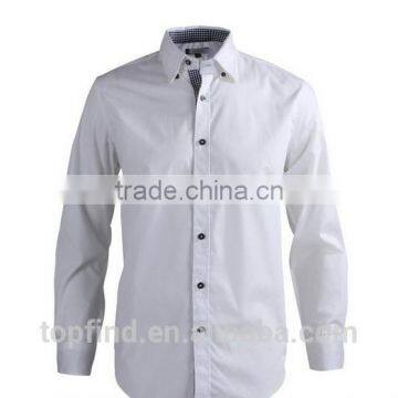 Yiwu Clothing Factory Supply Men Formal Bamboo Plain Dress Shirt With Cheap Price