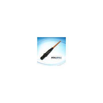 Black Duplex Fiber Optic Patch Cord MTRJ With 2.0 / 3.0mm Boot For Gigabit Ethernet