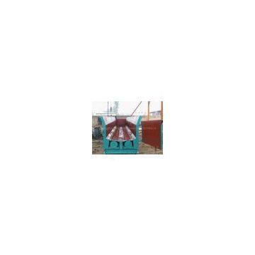 Double roller wood log debarker machine