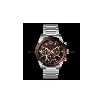 New Metal Watch Brand Custom Logo Stainless Steel Men Watch Factory photo-3