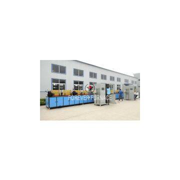 Threaded bar induction heat treatment furnace