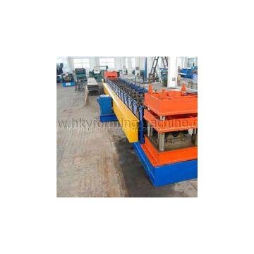 Three Waves Highway Guardrail Roll Forming Machine