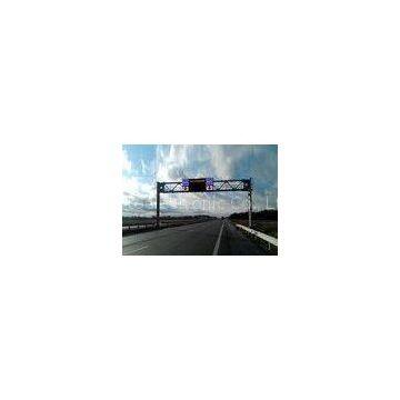 P25 Full Color Portal Frame Variable Message Signs , Outdoor Scrolling Led Sign Refresh Rate Over 50