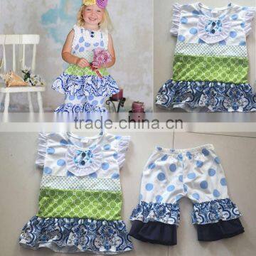 Conice Remake Summer Cotton Wholesale Children Boutique Outfit photo-5