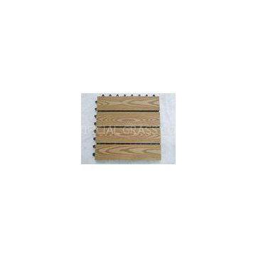 OEM Commercial Solid Outdoor Wood Plastic Composite Flooring Deck