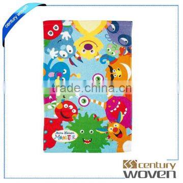 100% cottoncompress towel Velour towel with Reactive Printing