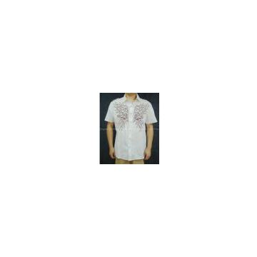 Men's  Casual Shirt； foreign-b