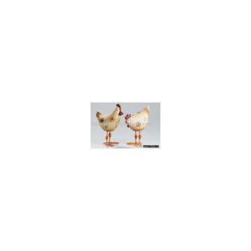 Easter Chicken Ceramic Decoration Gift