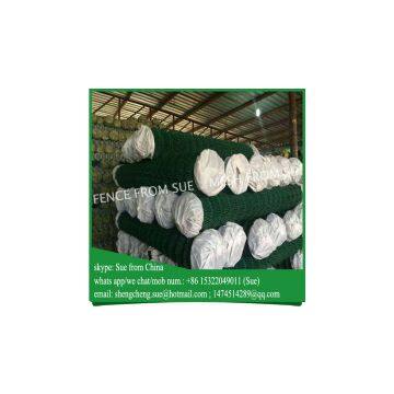 2016 factory hot sale chainlink woven wire fence prices