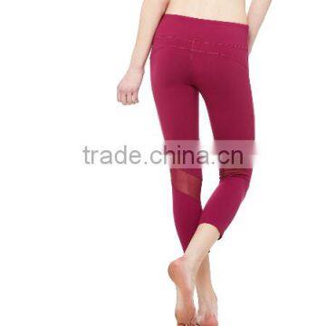 Wholesale Nylon Spandex Yoga Pants Women Capri Sport Leggings Fitness photo-2