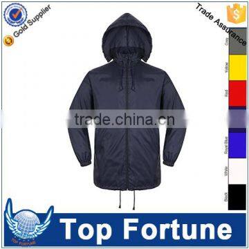 blank waterproof light rain jacket,waterproof breathable jacket